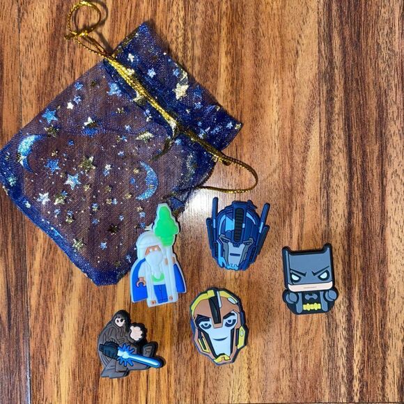 Crocs Shoe Charms Superhero Transformers Star Wars Shoes Accessories - Picture 1 of 8